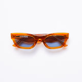 Afends Unisex Clementine - Sunglasses - Clear Orange - Afends unisex clementine   sunglasses   clear orange s216500 clo tpb