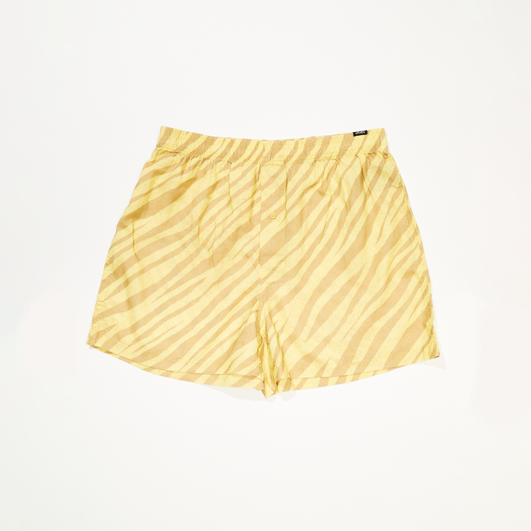 AFENDS Unisex Atmosphere - Unisex Boxers - Butter Stripe A231661-BUS-XS