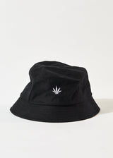 Afends Unisex THC - Hemp Bucket Hat - Black - Afends unisex thc   hemp bucket hat   black a220600 blk os