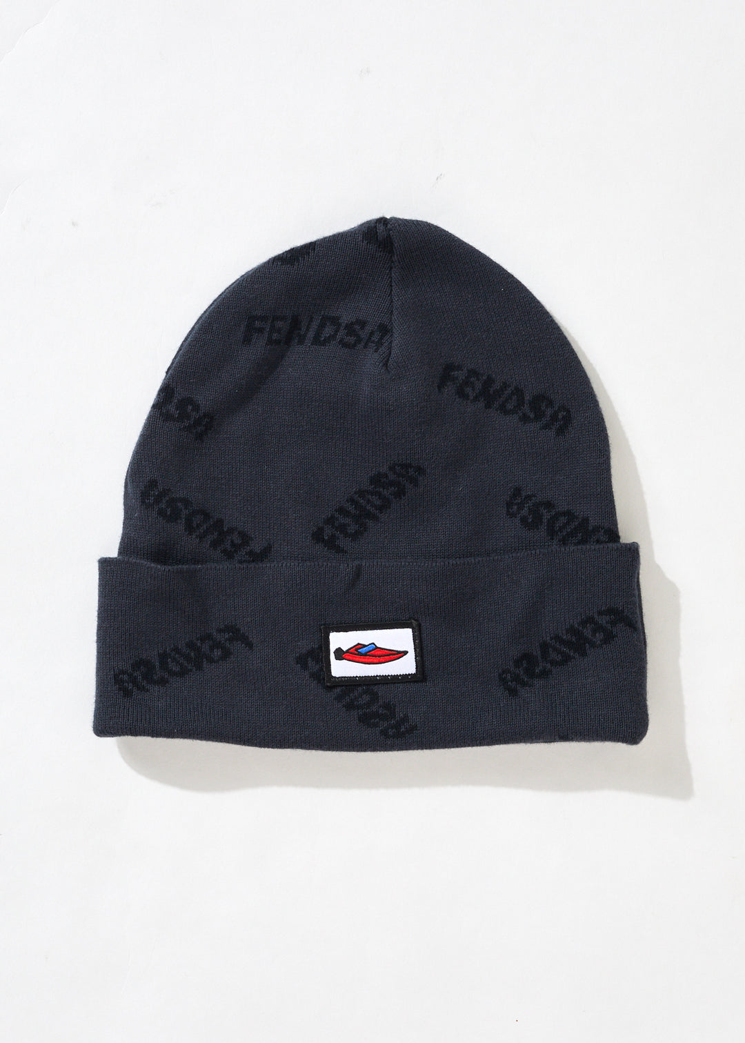 AFENDS Unisex Fendsa - Knit Beanie - Charcoal A222605-CHA-OS