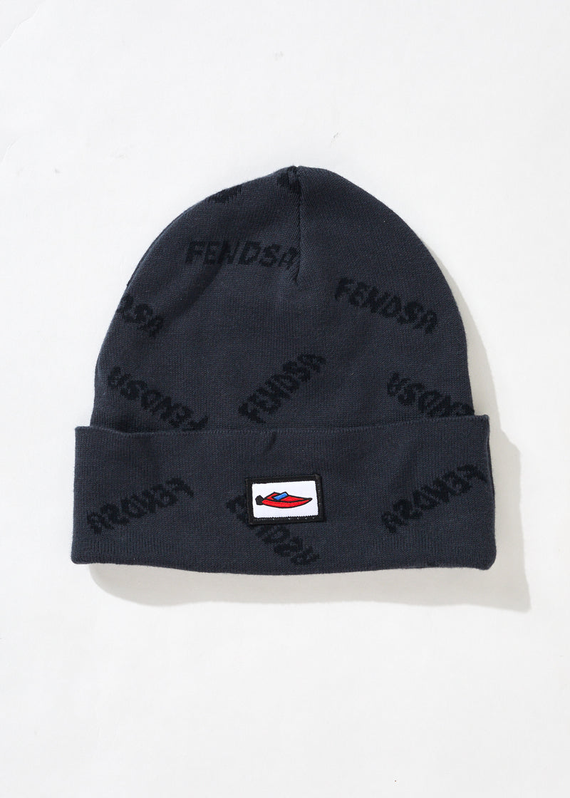AFENDS Unisex Fendsa - Knit Beanie - Charcoal