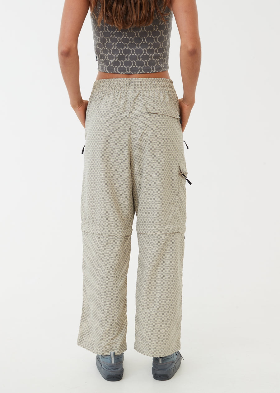 Anthology Unisex Unisex Recycled Nylon Zip Off Pants Cement