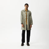Afends Unisex Oracle - Trench Coat - Olive - Afends unisex oracle   trench coat   olive u232582 olv xs