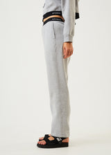 Homebase - Women's Hemp Sweat Pants - Shadow Grey Marle - Afends AU.