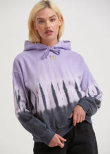 Afends Womens Moonshadow - Hemp Washed Hoodie - Plum - Afends womens moonshadow   hemp washed hoodie   plum w222501 plm xs