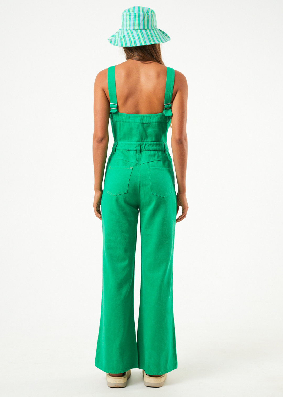 AFENDS Womens Sleepy Hollow Arlo - Twill Jumpsuit - Forest 