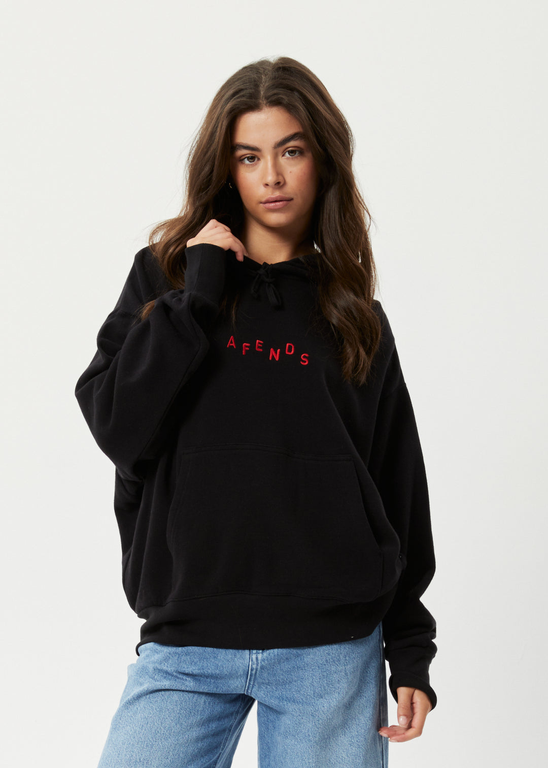 AFENDS Womens Kala - Hoodie - Black 