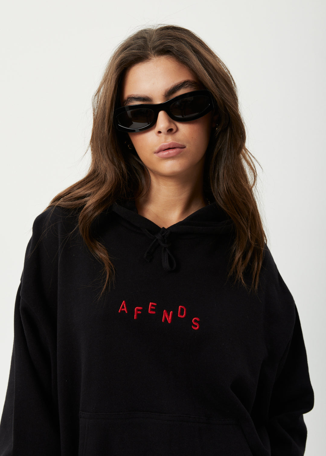 AFENDS Womens Kala - Hoodie - Black 