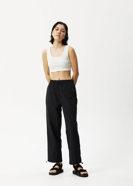 Afends Womens Midnight - Cargo Pants - Black - Afends AU.