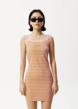 Afends Womens Jain Taylor - Mini Dress - Candy Stripe - Afends womens jain taylor   mini dress   candy stripe 