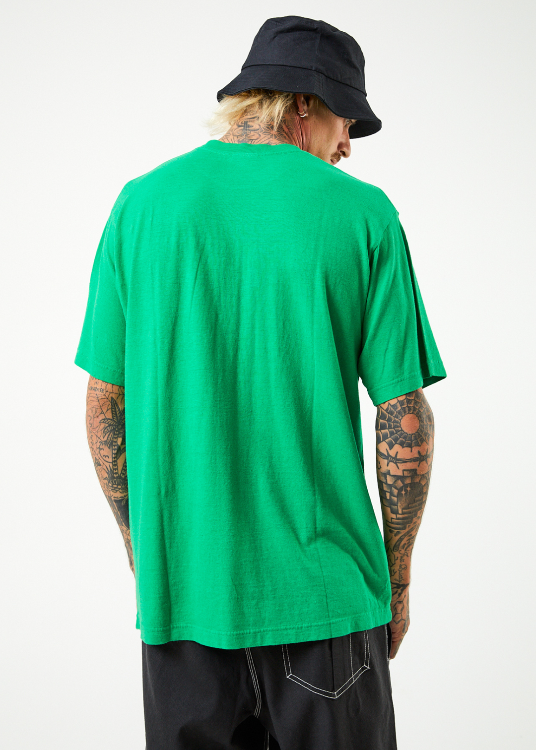 AFENDS Mens Classic - Retro Tee - Forest 