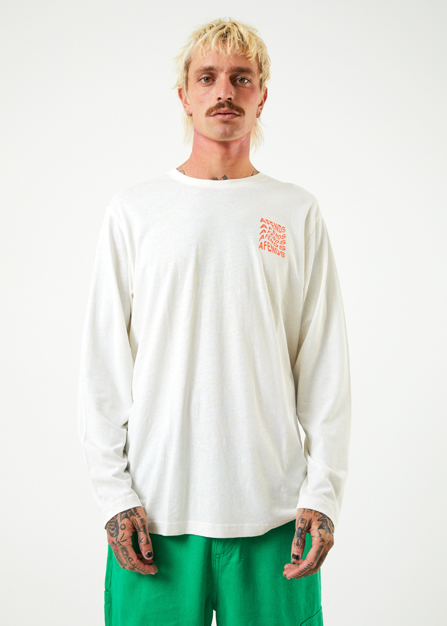 Afends Unisex Sleepy Hollow - Unisex Hemp Long Sleeve Graphic T-Shirt -  Afends AU.