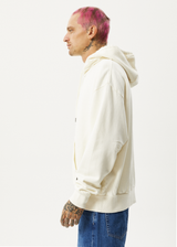 Afends Unisex Vacancy - Unisex Organic Hoodie - Off White - Afends unisex vacancy   unisex organic hoodie   off white 